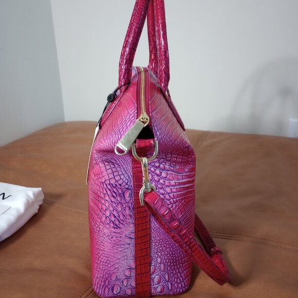 Brahmin Large Duxbury Jazzynova Ombre Melbourne Satchel NWT - Picture 8 of 15